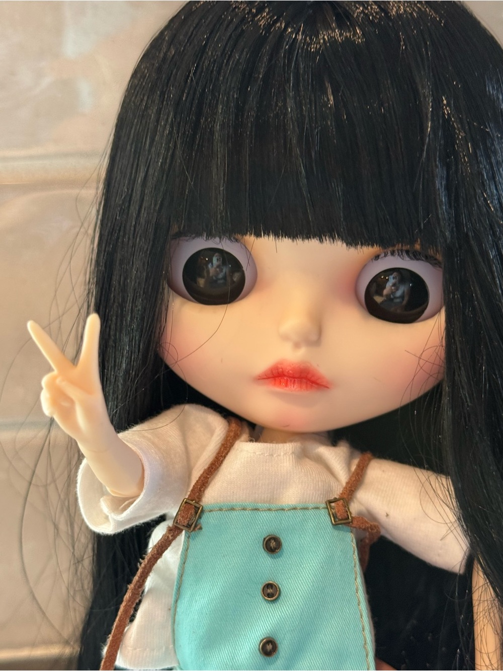 Vintage inspired Blythe doll - Picture 5 of 7
